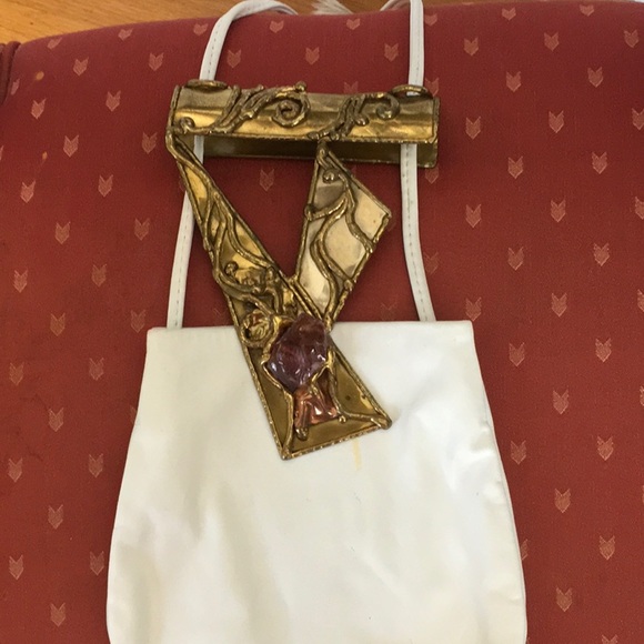 White Brazilian Gemstone Purse - Picture 6 of 6